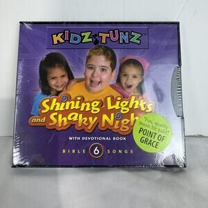 BIBLE SONGS FOR KIDS CD Moonlight Beams and Peaceful Dreams with Devotion Book